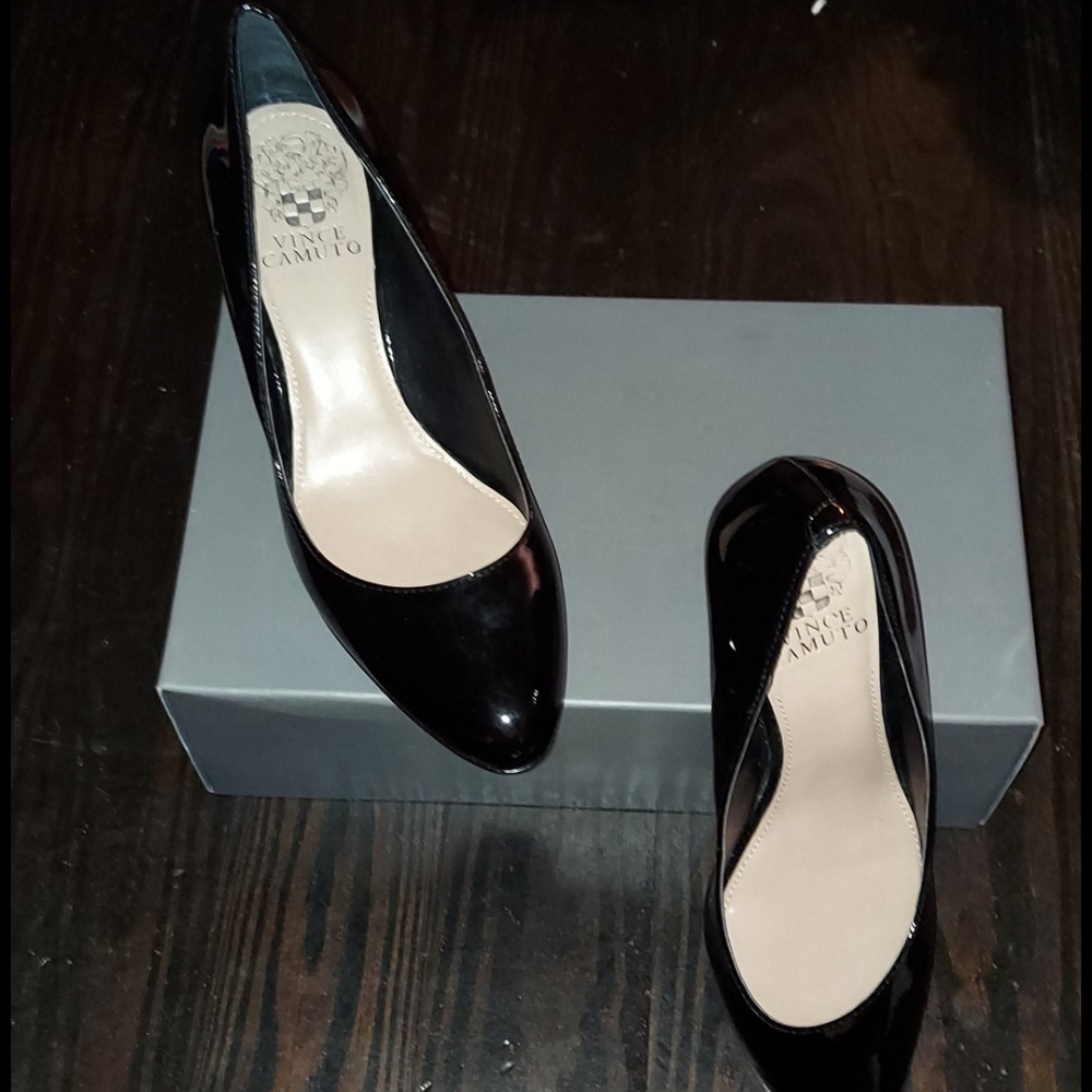 Vince Camuto Patent Leather Pump